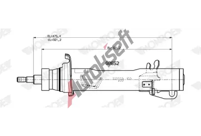 MONROE Tlumi� p�rov�n� MONROE ORIGINAL (Gas Technology) MO G8652, G8652