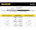 MONROE Plynov vzpra zavazadlovho prostoru MO ML5490, ML5490