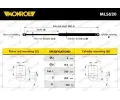 MONROE Pneumatick vzpra kapoty motoru MO ML5620, ML5620