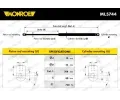 MONROE Plynov vzpra zavazadlovho prostoru MO ML5744, ML5744