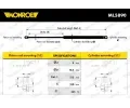 MONROE Plynov vzpra zavazadlovho prostoru MO ML5890, ML5890