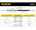 MONROE Plynov vzpra zavazadlovho prostoru MONROE MaxLift MO ML6201, ML6201
