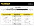 MONROE Plynov vzpra zavazadlovho prostoru MONROE MaxLift MO ML6226, ML6226