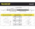 MONROE Plynov vzpra zavazadlovho prostoru MONROE MaxLift MO ML6287, ML6287