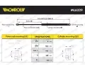 MONROE Plynov tlumi zadnho skla MONROE MaxLift MO ML6329, ML6329