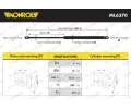 MONROE Plynová vzpěra zavazadlového prostoru MO ML6370, ML6370