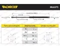 Plynov vzpra zavazadlovho prostoru MONROE ‐ MO ML6372