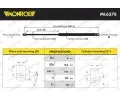 MONROE Plynov vzpra zavazadlovho prostoru MO ML6378, ML6378