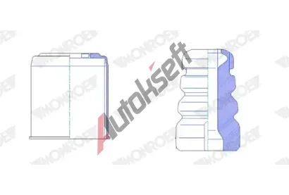 MONROE Ochrann sada tlumie provn proti prachu PROTECTION KIT MO PK474, PK474