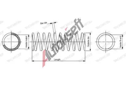 MONROE Pruina podvozku MO SP1370, SP1370