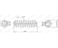 Pru�ina podvozku&nbsp;MONROE&nbsp;&dash;&nbsp;MO SP2439