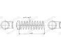 Pru�ina podvozku&nbsp;MONROE&nbsp;&dash;&nbsp;MO SP5019