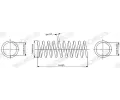 Pru�ina podvozku&nbsp;MONROE&nbsp;&dash;&nbsp;MO SP5138