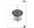 MISFAT Palivov� filtr&nbsp;&dash;&nbsp;MSF F676