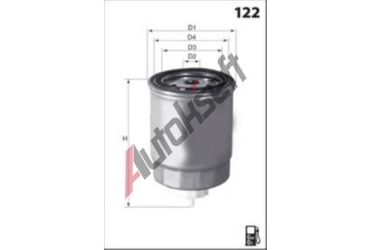 MISFAT Palivový filtr MSF M351A, M351A MISFAT Palivový filtr MSF M351A, M351A