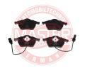 MASTER-SPORT GERMANY Sada brzdovch destiek HD Long Drive MSG 13046071102N-SET-MS, 13046071102N-SET-MS