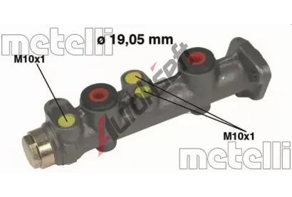 METELLI Hlavn brzdov vlec MT 05-0028, 05-0028