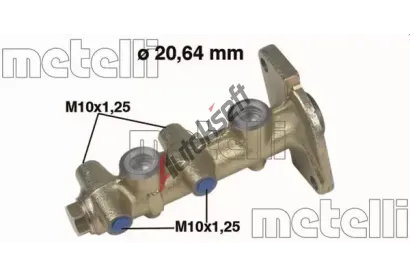 METELLI Hlavní brzdový válec MT 05-0090, 05-0090 METELLI Hlavní brzdový válec MT 05-0090, 05-0090
