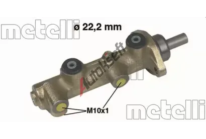 METELLI Hlavní brzdový válec MT 05-0127, 05-0127 METELLI Hlavní brzdový válec MT 05-0127, 05-0127