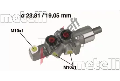 METELLI Hlavn brzdov vlec MT 05-0177, 05-0177