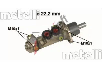 METELLI Hlavn brzdov vlec MT 05-0208, 05-0208