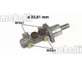 Hlavn brzdov vlec METELLI ‐ MT 05-0247