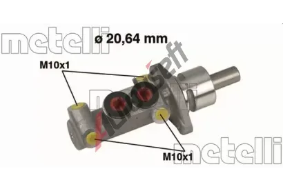 METELLI Hlavn brzdov vlec MT 05-0277, 05-0277