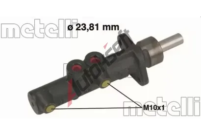 METELLI Hlavn brzdov vlec MT 05-0308, 05-0308