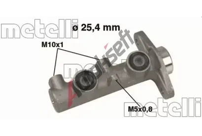 METELLI Hlavn brzdov vlec MT 05-0329, 05-0329
