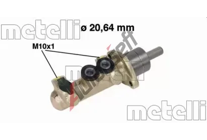 METELLI Hlavn brzdov vlec MT 05-0340, 05-0340