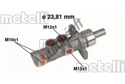 METELLI Hlavn brzdov vlec MT 05-0362, 05-0362