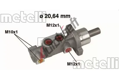 METELLI Hlavní brzdový válec MT 05-0363, 05-0363 METELLI Hlavní brzdový válec MT 05-0363, 05-0363
