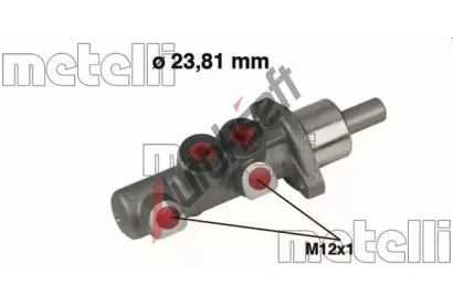 METELLI Hlavn brzdov vlec MT 05-0367, 05-0367