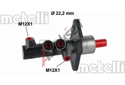 METELLI Hlavní brzdový válec MT 05-0374, 05-0374 METELLI Hlavní brzdový válec MT 05-0374, 05-0374