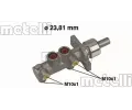Hlavn brzdov vlec METELLI ‐ MT 05-0377