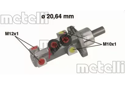 METELLI Hlavní brzdový válec MT 05-0388, 05-0388 METELLI Hlavní brzdový válec MT 05-0388, 05-0388