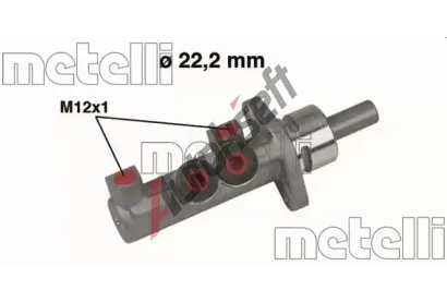 METELLI Hlavn brzdov vlec MT 05-0403, 05-0403