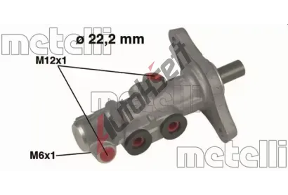 METELLI Hlavn� brzdov� v�lec MT 05-0459, 05-0459
