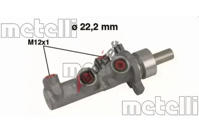 METELLI Hlavní brzdový válec MT 05-0483, 05-0483 METELLI Hlavní brzdový válec MT 05-0483, 05-0483