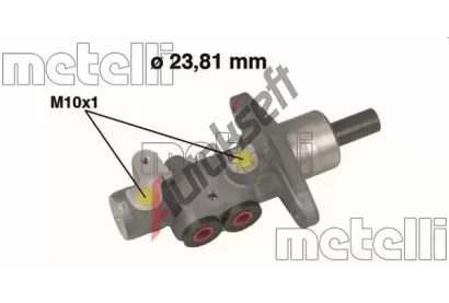 METELLI Hlavn brzdov vlec MT 05-0490, 05-0490