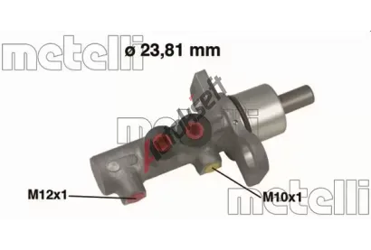 METELLI Hlavní brzdový válec MT 05-0491, 05-0491 METELLI Hlavní brzdový válec MT 05-0491, 05-0491