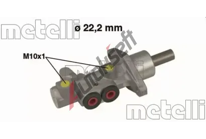 METELLI Hlavn brzdov vlec MT 05-0492, 05-0492
