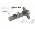 Hlavn brzdov vlec METELLI ‐ MT 05-0497