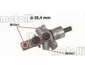 Hlavn� brzdov� v�lec&nbsp;METELLI&nbsp;&dash;&nbsp;MT 05-0517