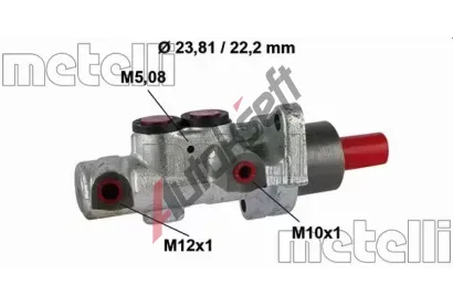 METELLI Hlavn brzdov vlec MT 05-0518, 05-0518