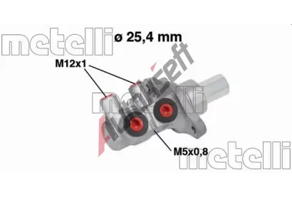 METELLI Hlavn brzdov vlec MT 05-0571, 05-0571