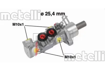 METELLI Hlavn brzdov vlec MT 05-0604, 05-0604