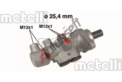 METELLI Hlavn brzdov vlec MT 05-0607, 05-0607
