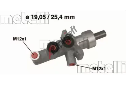 METELLI Hlavní brzdový válec MT 05-0624, 05-0624 METELLI Hlavní brzdový válec MT 05-0624, 05-0624