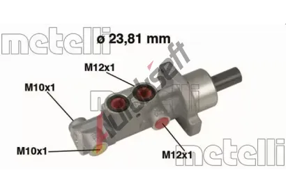 METELLI Hlavn brzdov vlec MT 05-0631, 05-0631